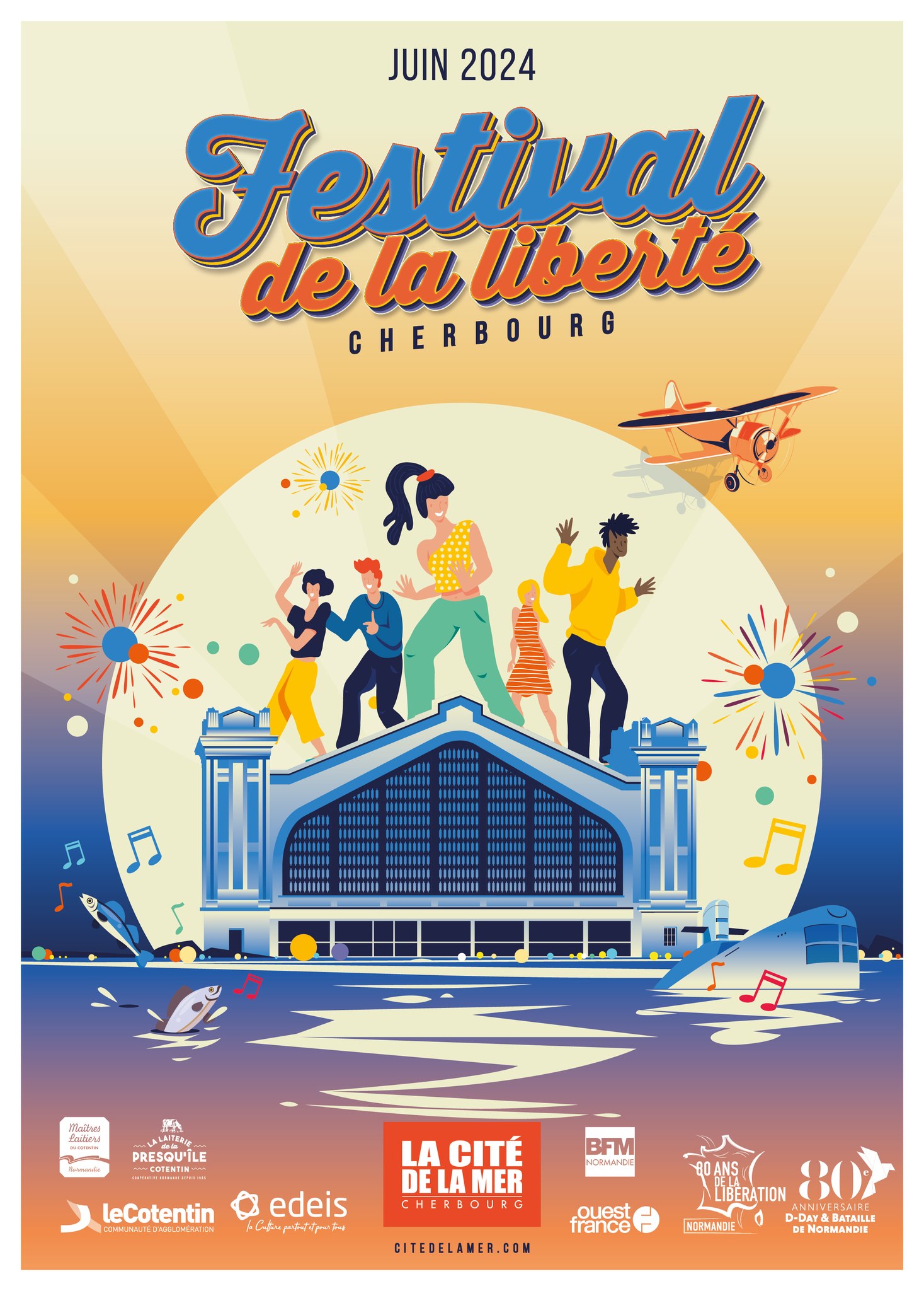 festival de la liberté à la Cité de la Mer