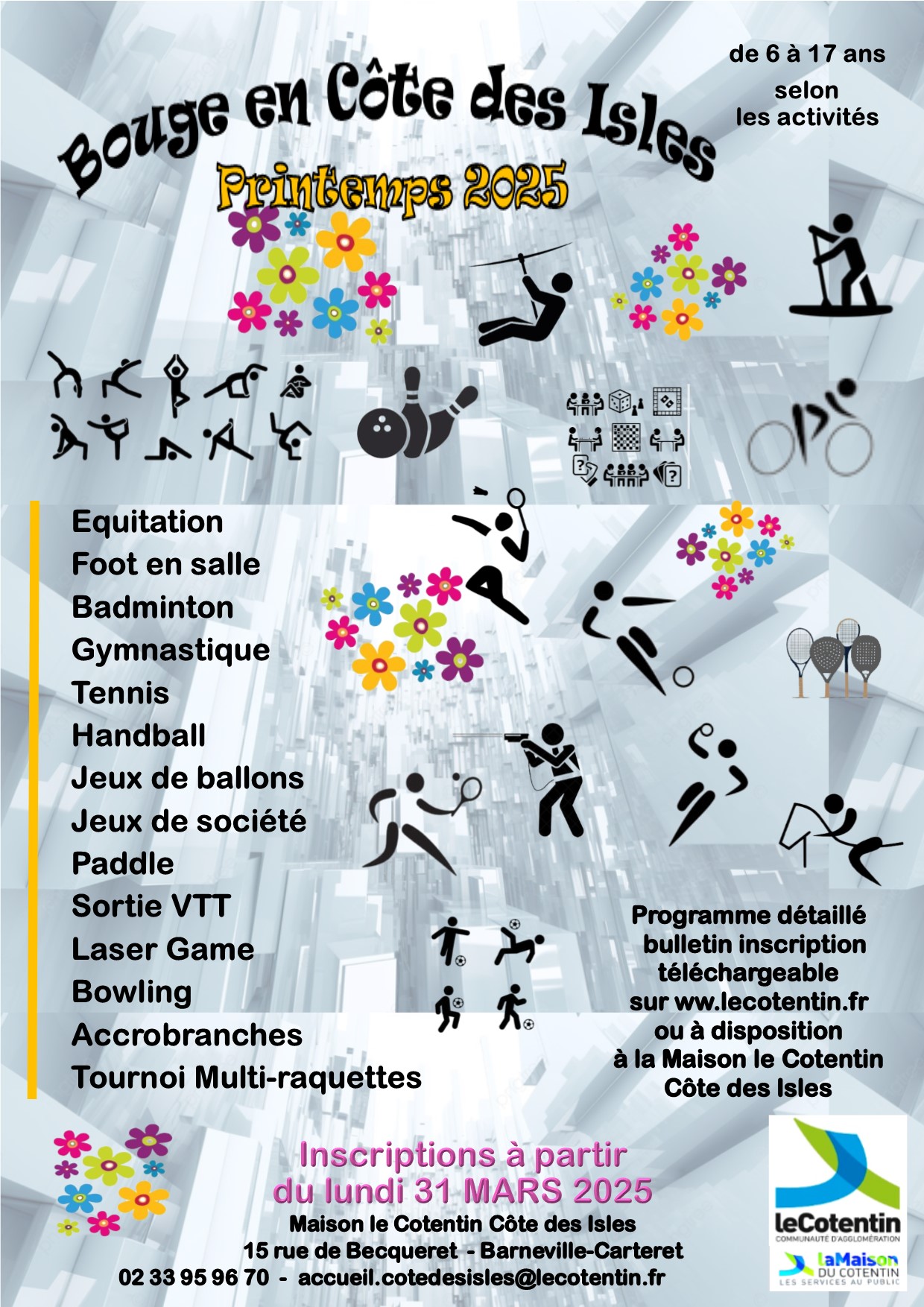 VACANCES PRINTEMPS 2025