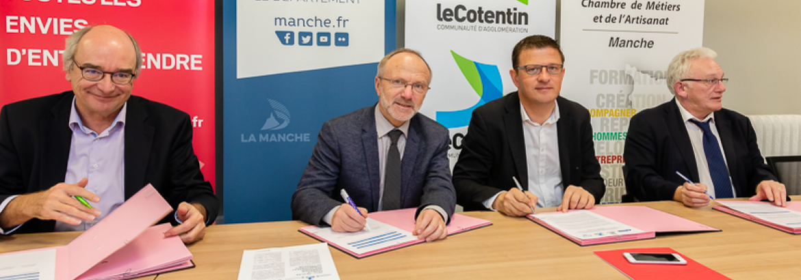 Signature du Plan d'Accompagnement pour la transistion Numérique des Entreprises