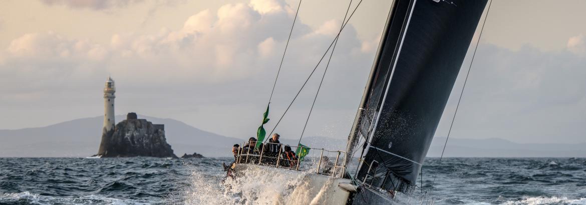 Voilier lors de la Fastnet race