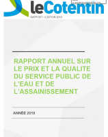 couverture rapport de l'eau 2019