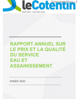 Rapport annuel - Cylce de l'eau 2020