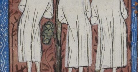 Enluminure Guillaume de Saint-Pathus, Vie de Saint Louis