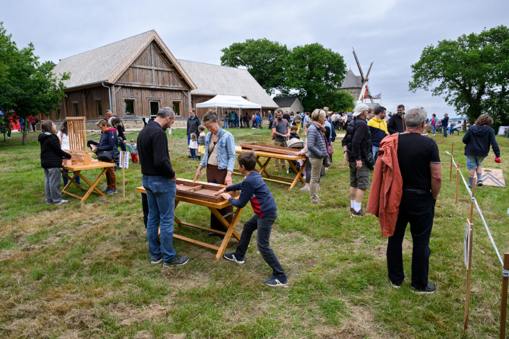 Animations et jeux en plein air à la Fête des cabanosiers 2025, Moulin à vent du Cotentin