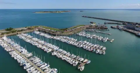 Course Croisière EDHEC à Saint-Vaast-la-Hougue, Cotentin, avril 2026