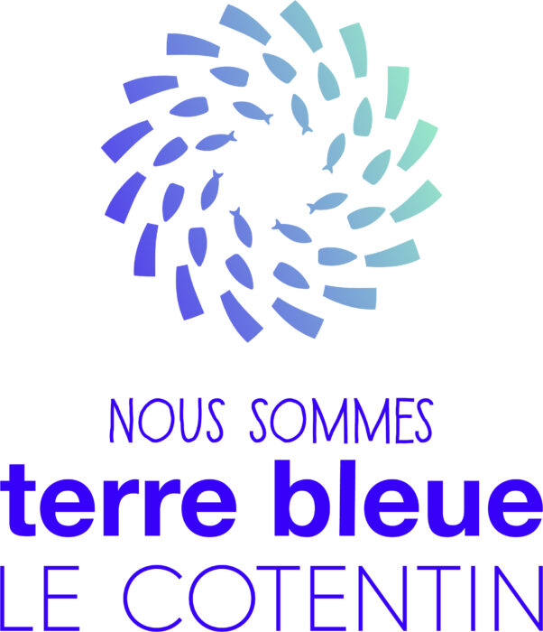 Logo Nous Sommes Terre Bleue Le Cotentin