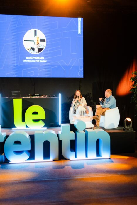 Table ronde sur l'orientation lors de l'Afterwork étudiant, sur la scène Cotentin Sup'expérience